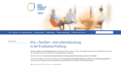 Desktop Screenshot of ehe-familie-lebensberatung.de