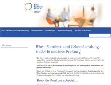 Tablet Screenshot of ehe-familie-lebensberatung.de